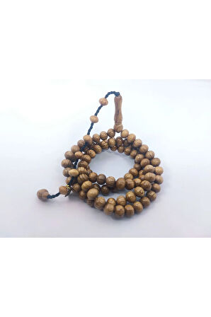 Halil Hilmi Usta Kuru Torna Eski Usul Kördiken Ağacı Namaz Tesbihi Sertifikalı 6454