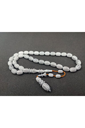 Başka Yerde Yok! Dalgıç Usta Eseri Nadir Malzeme İri Boy Çizgili Fransız Galalit Sertifikalı 6566