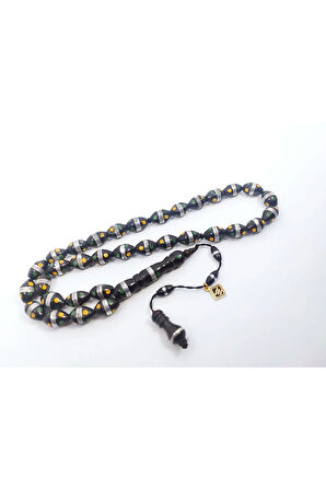 İskeçeli Cemil Usta Eseri 925 Ayar Gümüş Sarmal Mine İşlemeli İri Boy Kuka Sertifikalı İSK6754