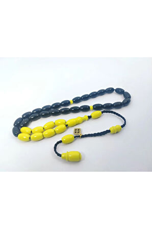 Junaid Hasan Usta Eseri Eski Usül 12 Kat İpe Dizilmiş Antik Model Sıkma Kehribar Sertifikalı 6837