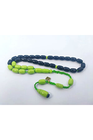 Junaid Hasan Usta Eseri Eski Usül 12 Kat İpe Dizilmiş Antik Model Sıkma Kehribar Sertifikalı 6847