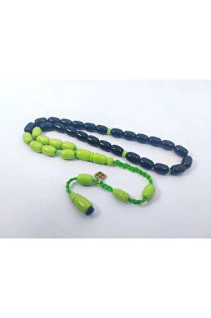 Junaid Hasan Usta Eseri Eski Usül 12 Kat İpe Dizilmiş Antik Model Sıkma Kehribar Sertifikalı 6847