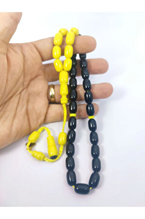 Junaid Hasan Usta Eseri Eski Usül 12 Kat İpe Dizilmiş Antik Model Sıkma Kehribar Sertifikalı 6851