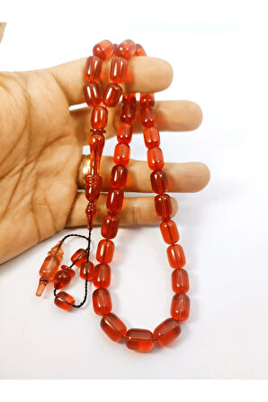 Ahmet Eryılmaz Usta Eseri 0.6 Şeffaf Delim Halkalı İmame 3 Kat Cila Alman Zar Sertifikalı 6858