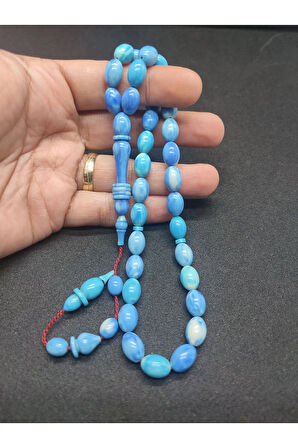 Ahmet Eryılmaz Usta Eseri 0.6 Delim Halkalı İmame 3 Kat Cilalı Sıkma Kehribar Sertifikalı 6868