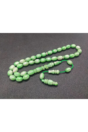 Ahmet Eryılmaz Usta Eseri 0.6 Delim Halkalı İmame 3 Kat Cilalı Sıkma Kehribar Sertifikalı 6872