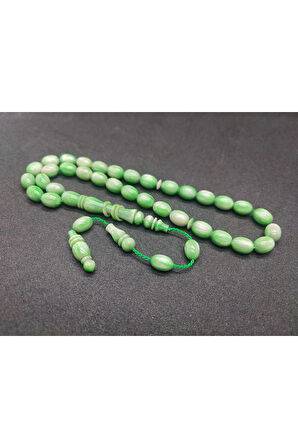 Ahmet Eryılmaz Usta Eseri 0.6 Delim Halkalı İmame 3 Kat Cilalı Sıkma Kehribar Sertifikalı 6872