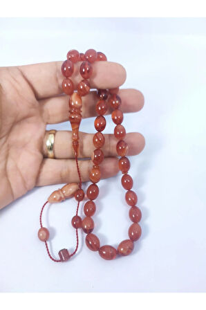 Muhammed Tacir Usta Eseri 0.6 Delim Kuru Torna 3 Kat Cilalı Sıkma Kehribar Sertifikalı 6876