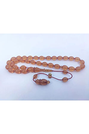 Muhammed Tacir Usta Eseri 0.6 Delim Kuru Torna 3 Kat Cilalı Yemen Zar Kehribar Sertifikalı 6880