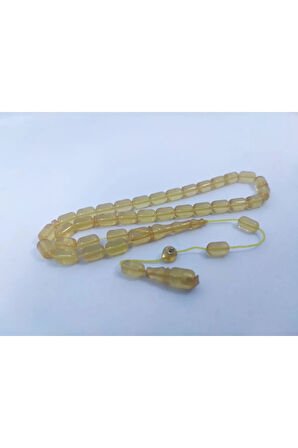 Şevket Buğruca Usta Eseri 0.6 Delim Kuru Torna 3 Kat Cilalı Sıkma Kehribar Sertifikalı 6887