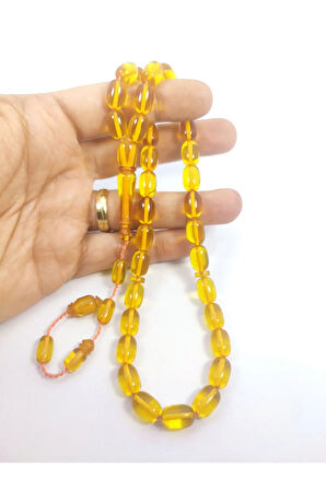 Bu Fiyata Yok!!! Şevket Alkan Usta Eseri Taş Gibi Alman Faturan Tesbih Sertifikalı 6911