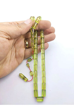 Ahmet Eryılmaz Usta Eseri  0.6 Delim Ok Gibi Bir Kesme Alman Zar Kehribar Sertifikalı 7219