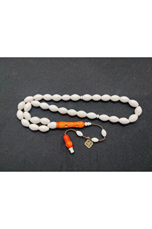 İskeçeli Cemil Usta Eseri İmame Hitame El İşçilikli Deve Kemiği Sertifikalı 7279