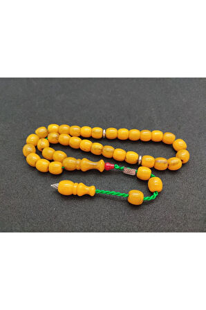 Zeyzun Usta Eseri Dik Damar (İmza Çivi Ara Pullar Gümüş) Sıkma Kehribar Sertifikalı 7333