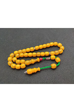 Zeyzun Usta Eseri Dik Damar (İmza Çivi Ara Pullar Gümüş) Sıkma Kehribar Sertifikalı 7333