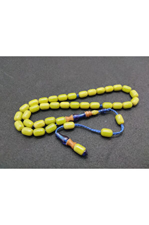 Emine Reşvani Usta Eseri İmame Hitame Eski Katalin Kombinli Sıkma Kehribar Sertifikalı 7378