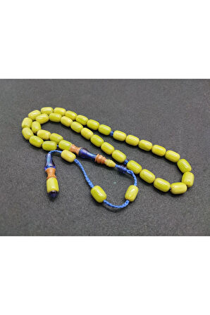 Emine Reşvani Usta Eseri İmame Hitame Eski Katalin Kombinli Sıkma Kehribar Sertifikalı 7378