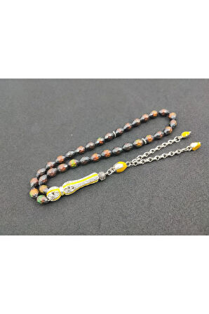 Telkari Püskül Kombinli El Isısına Göre 7 Farklı Renk Değiştiren His Taşı Sertifikalı 7426