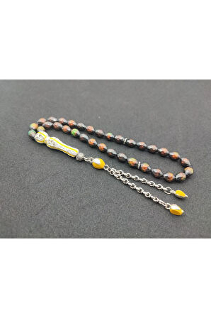 Telkari Püskül Kombinli El Isısına Göre 7 Farklı Renk Değiştiren His Taşı Sertifikalı 7426