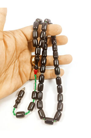 Zeyzun Usta Eseri Dik Damar (İmza Çivi Ara Pullar Gümüş) Sıkma Kehribar Sertifikalı 7498