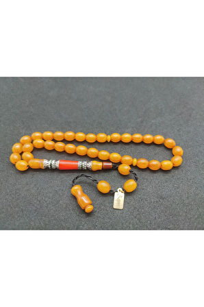 Zeyn Usta Eseri Çift Zımpara Çift Cila El Boy Gümüş Nakkaş Sıkma Kehribar Sertifikalı 7509