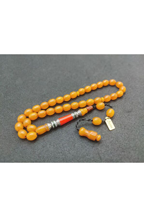 Zeyn Usta Eseri Çift Zımpara Çift Cila El Boy Gümüş Nakkaş Sıkma Kehribar Sertifikalı 7509