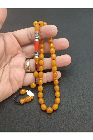 Zeyn Usta Eseri Çift Zımpara Çift Cila El Boy Gümüş Nakkaş Sıkma Kehribar Sertifikalı 7509