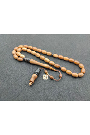 Mustafa Uysal Usta Eseri Çift Zımpara Çift Cila Abanoz Kombinli Natural Kuka Sertifikalı 7534