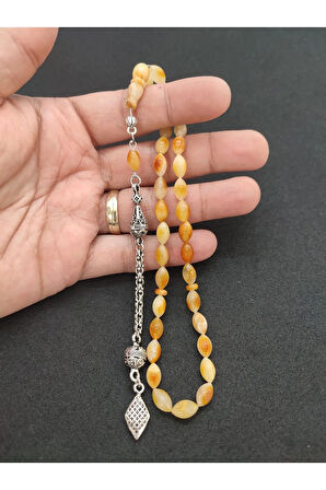 Kaçkar Usta Eseri 9.44 Gr. 475 Ayar Gümüş Püsküllü 7.49 Gr. Mat Kaya Damla Sertifikalı 7736