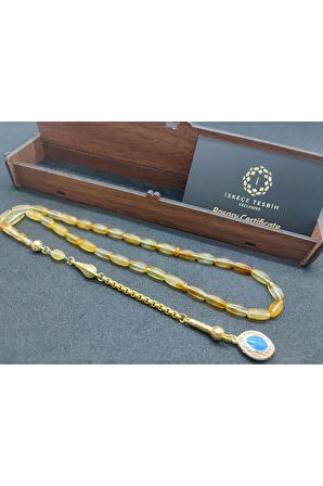 Kaçkar Usta Eseri 11.35 Gr. Alman Gümüş Püsküllü Litfanya Kaya Damla Sertifikalı 7749