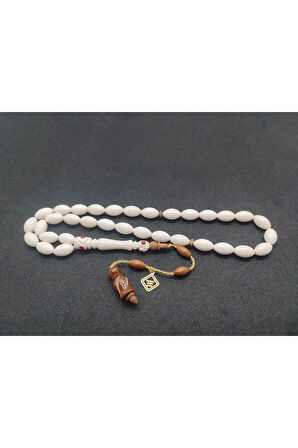 İskeçeli Cemil Usta Eseri Kuka Kombinli Taş Çakımlı Deve Kemiği Sertifikalı 7777