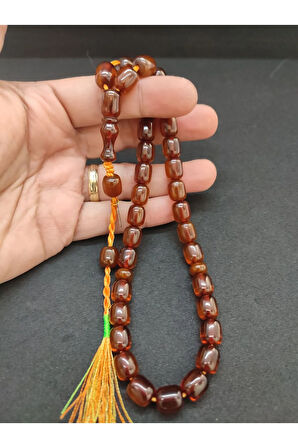 Osama Omari Usta Eseri 50 Yaşında Horoz İmame Havşalı Alman Faturan Tesbih Sertifikalı 7895