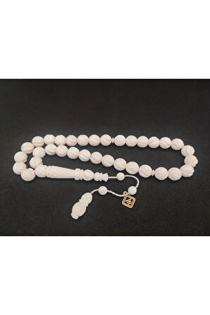 İskeçeli Cemil Usta Eseri Hatasız Kalemkar İşçilik İri Boy Deve Kemiği Sertifikalı 7951