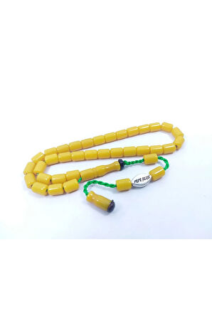 Bu Fiyata Yok!!! Şükrü Baba Usta Eseri Günümüz Osmanlı Benzetmesi Sıkma Kehribar Sertifikalı 8036