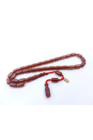 Muhammed Dabbas Usta Eseri Günümüz Osmanlısı Sıkma Kehribar Sertifikalı 8042