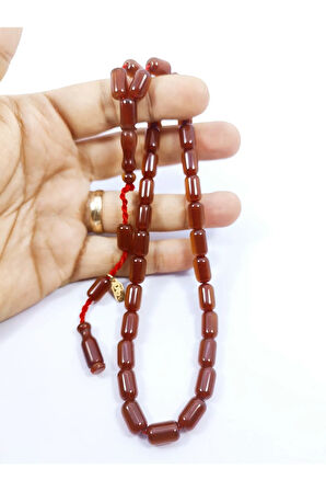 Muhammed Dabbas Usta Eseri Günümüz Osmanlısı Sıkma Kehribar Sertifikalı 8042