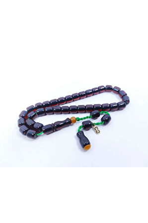 Muhammed Dabbas Usta Eseri Günümüz Osmanlısı Sıkma Kehribar Sertifikalı 8044