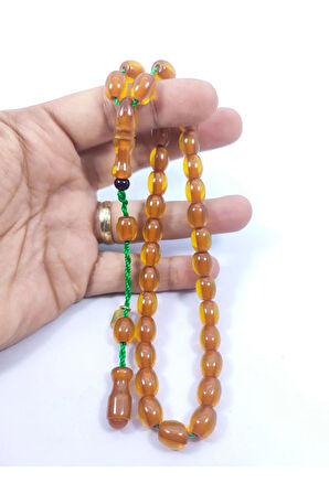 Muhammed Dabbas Usta Eseri Günümüz Osmanlısı Ateş-i Kehribar Sertifikalı 8045