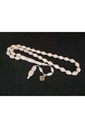 İskeçeli Cemil Usta İmame Hitame Kalem Oyma Naturel Balina Kemiği Sertifikalı 8083