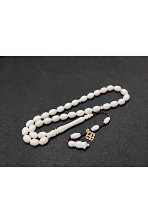 İskeçeli Cemil Usta Çift Zımpara & Cila Sülün İmame El Boy Naturel Deve Kemiği Sertifikalı 8094