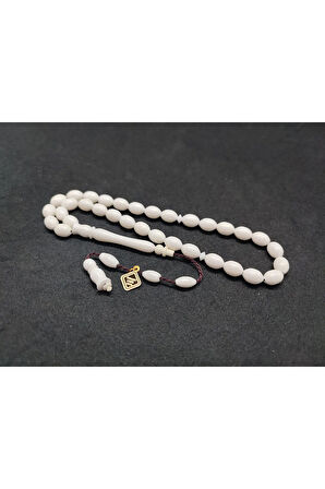 İskeçeli Cemil Usta Çift Zımpara & Cila Sülün İmame El Boy Naturel Deve Kemiği Sertifikalı 8094