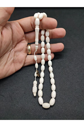 İskeçeli Cemil Usta Eseri İmame Hitame Kalem Sanatı El Boy Deve Kemiği Sertifikalı 8095