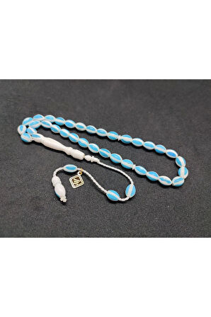 İskeçeli Cemil Usta Eseri Mineli Karpuz Yarma El Boy Deve Kemiği Sertifikalı 8096