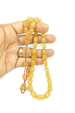 Şevket Buğruca Usta Eseri Osmanlı Miskevi Tadında Sıkma Kehribar Sertifikalı 8124