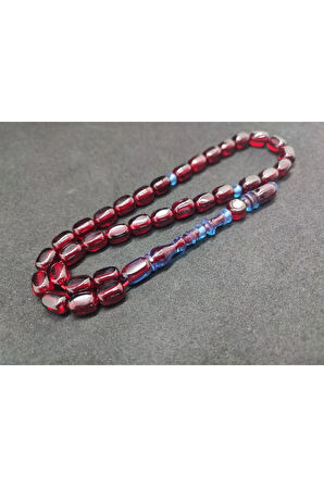 İsa Balkaya Usta Eseri Şenalp Model Faseta Kesim Eski Usul Havşalı Ateş-i Kehribar Sertifikalı 8297