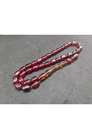 İsa Balkaya Usta Eseri Şenalp Model Faseta Kesim Eski Usul Havşalı Ateş-i Kehribar Sertifikalı 8299