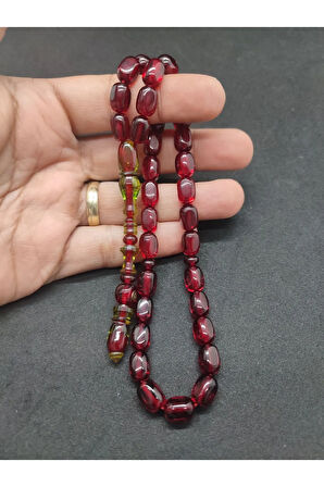 İsa Balkaya Usta Eseri Şenalp Model Faseta Kesim Eski Usul Havşalı Ateş-i Kehribar Sertifikalı 8299