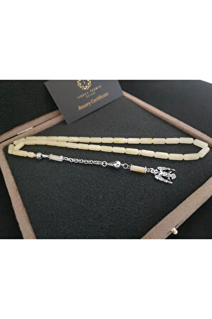 Kadife VIP Kutulu Gümüş Püsküllü Hatasız 11.45 Gr. Baltık Kraliçe Kaya Damla Sertifikalı 8303