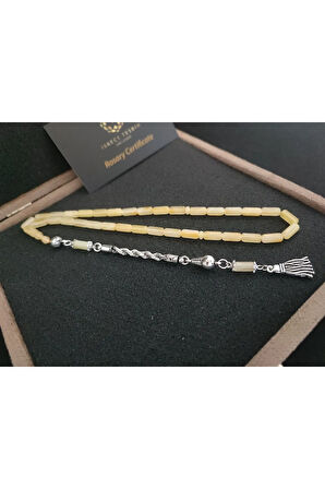 Kadife VIP Kutulu Gümüş Püsküllü Hatasız 10.05 Gr. Baltık Kraliçe Kaya Damla Sertifikalı 8304