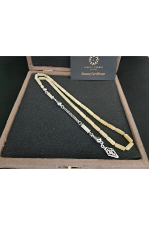 Kadife VIP Kutulu Gümüş Püsküllü Hatasız 11.10 Gr. Baltık Kraliçe Kaya Damla Sertifikalı 8305